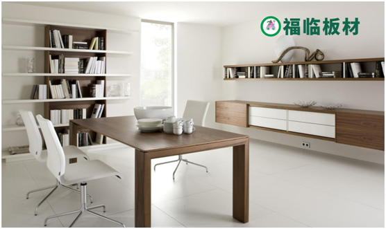 福臨板材定制格調(diào)書柜，滋養(yǎng)“書香女人”很有妙招